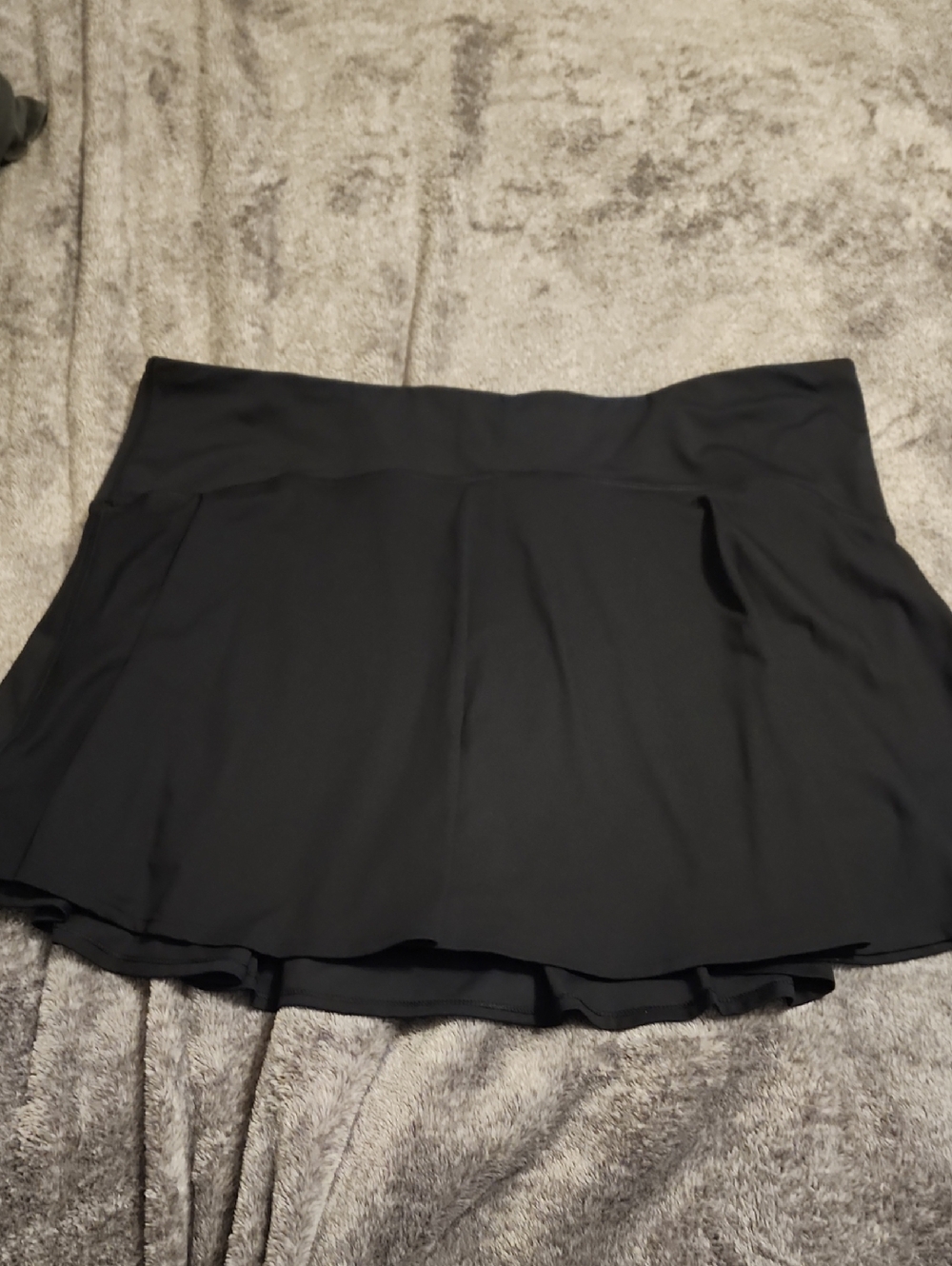 Old NAVY Black Athletic Skirt with Built-in Shorts